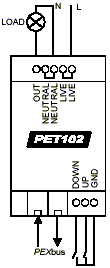 Zapojení PET102
